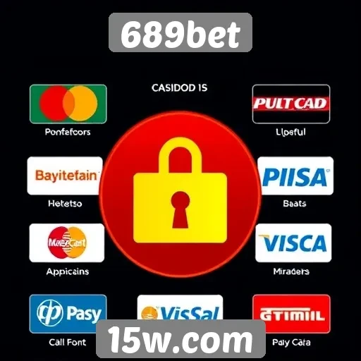 Métodos de pagamento diversificados no 689bet